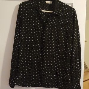 Sophisticated for work and play blouse